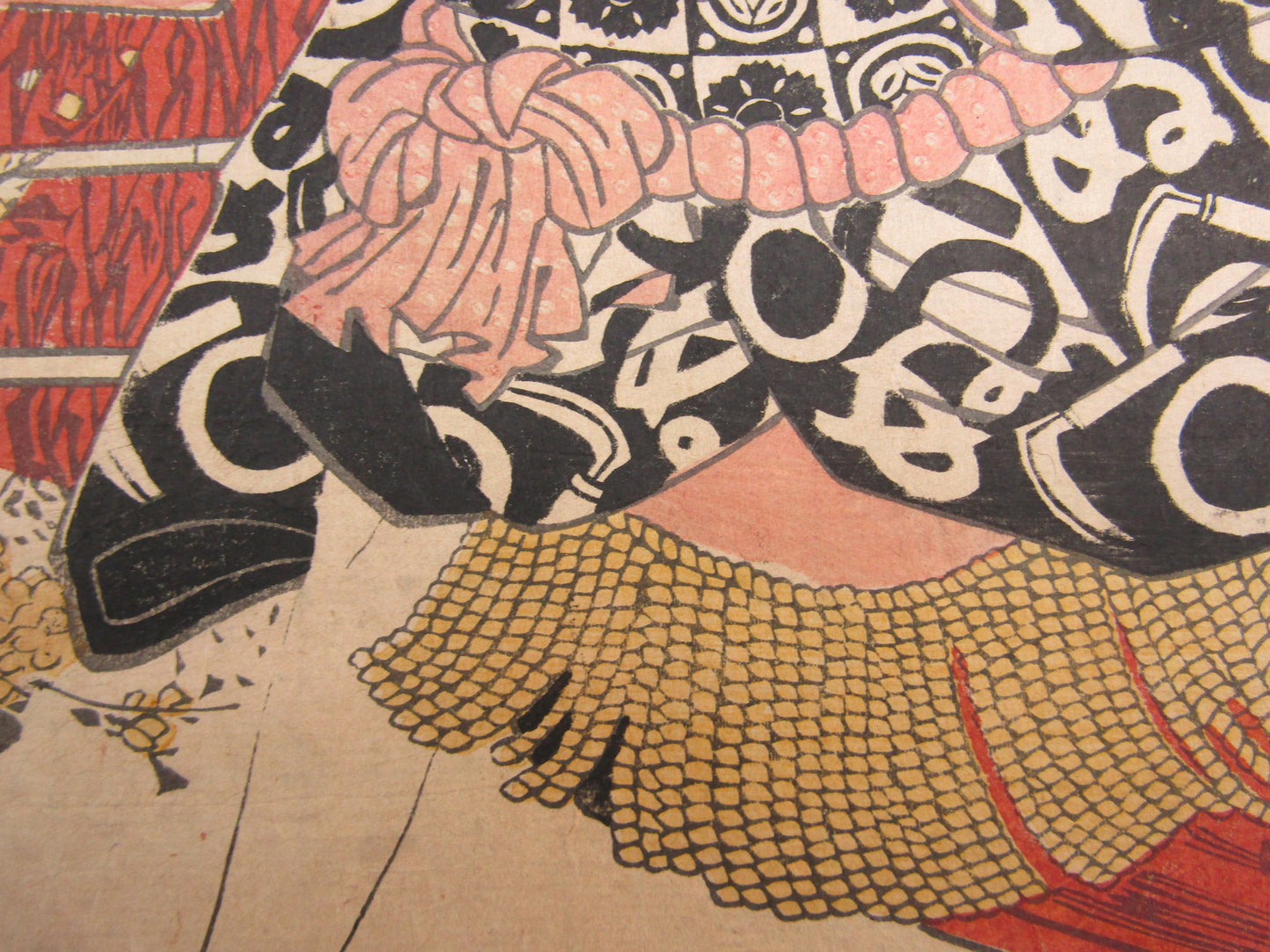 "Kinukawa tanizō" Kabuki actor Toyokuni Woodblock print