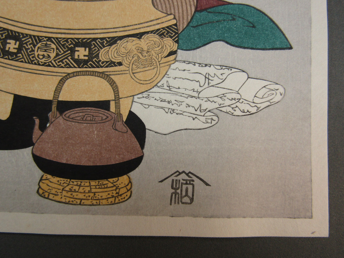 "18-year-old girl, Okita." Utamaro Woodblock print